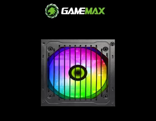 VP-500-RGB-M GAMEMAX Gaming Power Supply Without Power Cord